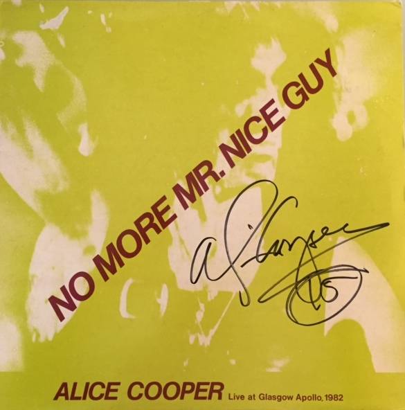 No More Mr. Nice Guy - USA / ALICE18 / Signed