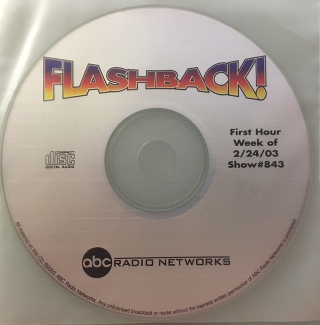 Flashback - USA / CD / 843 / FEBURARY 24 2003