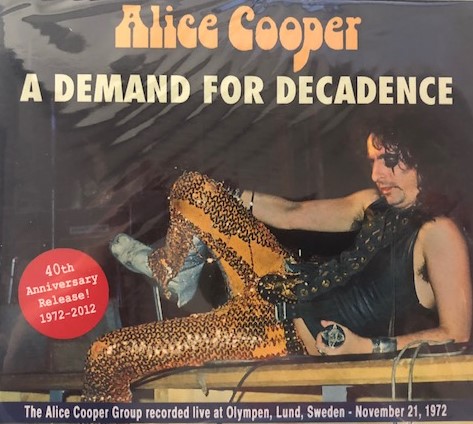A Demand For Decadence - Sweden / CD / RTC003