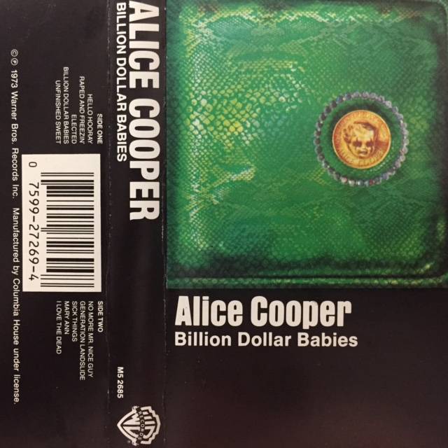Billion Dollar Babies - USA / Cassette / Columbia House / M52685