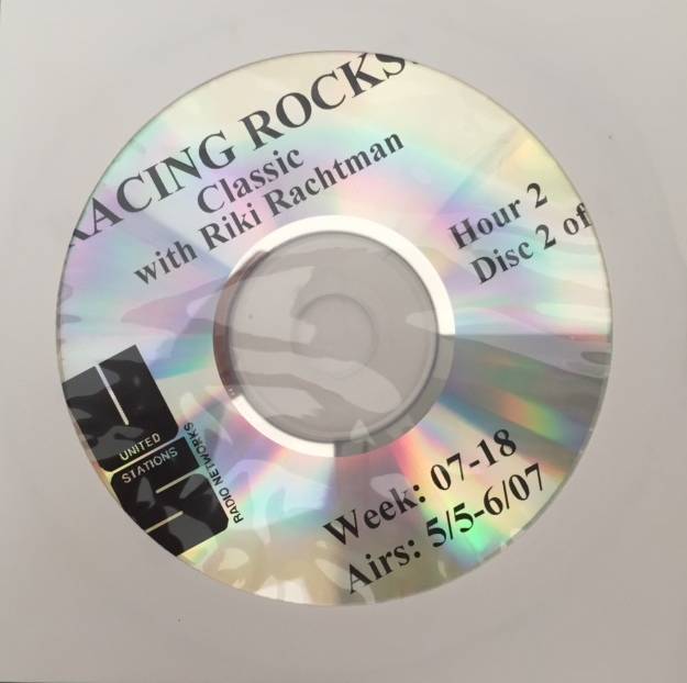 Racing Rocks Radio Show - USA /  CD /   5 MAY  2007 / 07 - 18