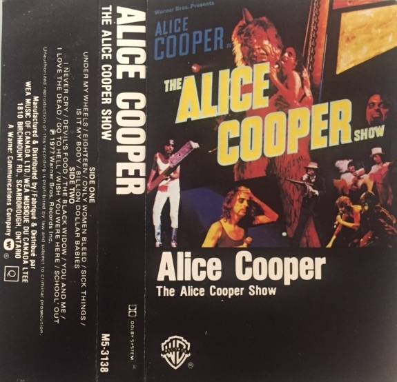 Alice Cooper Show - Canada / Cassette / M53138