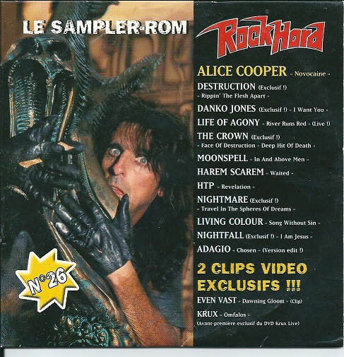 Le Sampler-Rom Rock Hard N°26 - France / CD / RHGME026