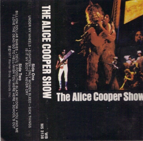Alice Cooper Show - USA / Cassette / M53138