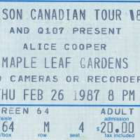 1987 -   February 26 Canada / Ontario
