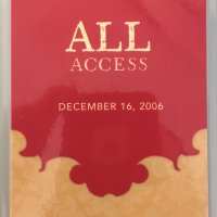 2006 - Christmas Pudding / All Access / Laminated