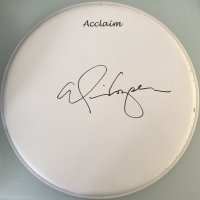 Alice Cooper - Signed Drumskin