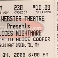2008 -      January 4 Alice Cooper Tribute Band 