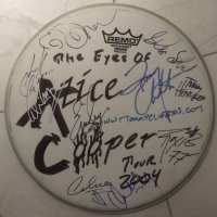 Alice Cooper Band - Signed Drumskin 2004 