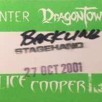 2001 - Dragontown / Stagehand / 27/10/2001