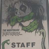 1986 - The Nightmare Returns / Staff / Laminated 