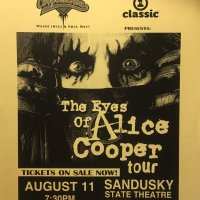 Flyer - 2004 / USA The Eyes Of Alice Cooper Tour 