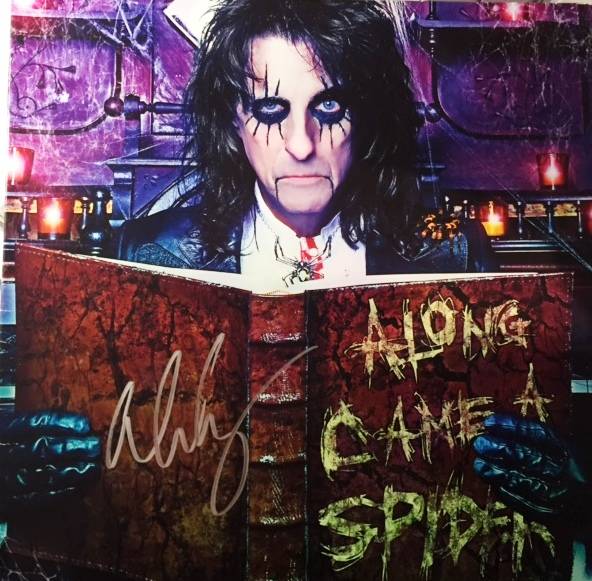Along Came A Spider - German /  SPV 90601 / Signed / Clear Vinyl