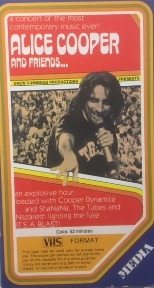  Alice Cooper And Friends - USA / VHS / M427