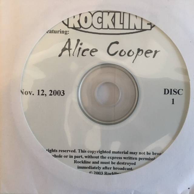 Rockline - USA / CD / Novermber 12 2003