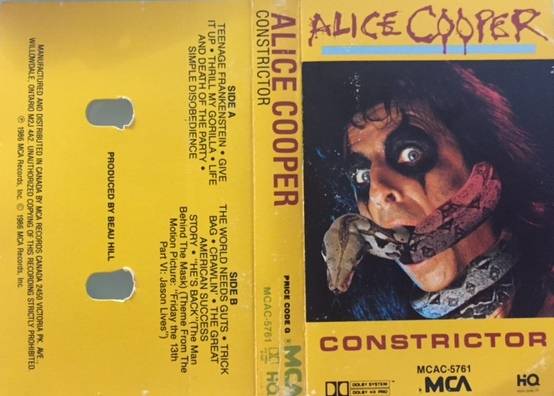 Constrictor - Canada / Cassette / MCAC5761