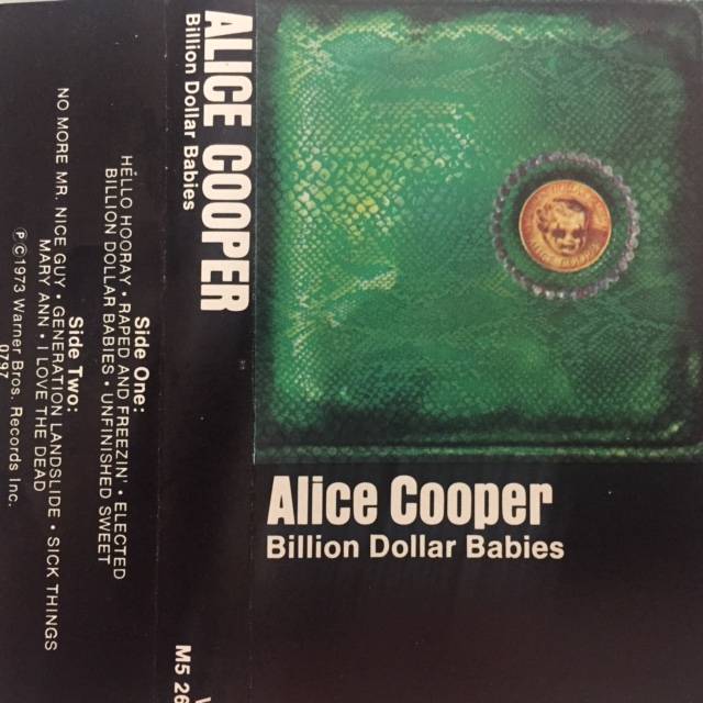 Billion Dollar Babies - USA / Cassette / M52685
