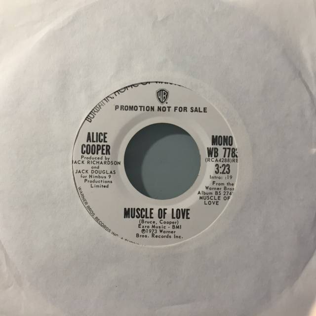 Muscle Of Love / Muscle Of Love - USA / Single / Promo Pressing / WB7783