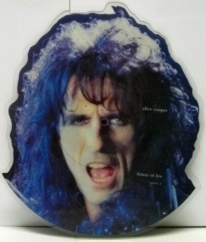House Of Fire - UK / ALICE P4 / Picture Disc / 12 inch Single / Head Shape