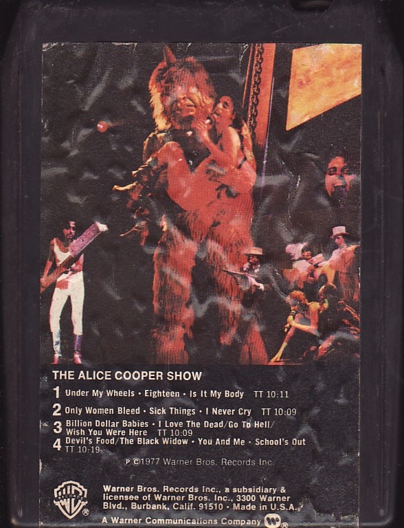 Alice Cooper Show - USA / 8 Track / WBM83138