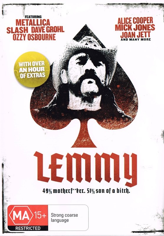 Lemmy - Australia / DVD / HOP0445 / Sealed