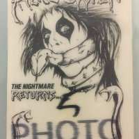 1986 - The Nightmare Returns / Photo / Laminated 
