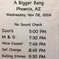 2006 - A Bigger Bang / USA / 08/11/2008