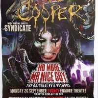 2011 - Australia - Sydney / Melbourne - No More Mr Nice Guy Tour