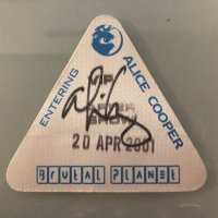 Alice Cooper - Signed Pass