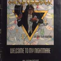  Tour Book - 1975 - Welcome To My Nightmare USA Tour 