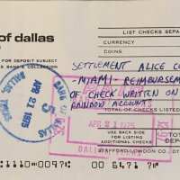Deposit Slips Dallas 1975